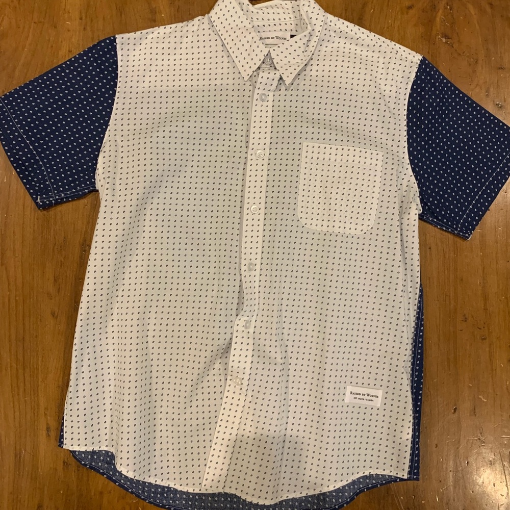 Raised By Wolves Shortsleeve Buttondown